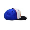 3d Rubber Patch Logo Flat Brim Snapback Cap